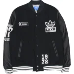 Adidas Originals Black 72 Varsity Jacket Adidas Originals Black 72 Varsity Jacket
