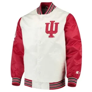 Indiana Hoosiers The Rookie White And Red Jacket