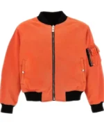 Joe Burrow Orange Bomber Jacket