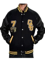 Justice League Cyborg Letterman Varsity Jacket
