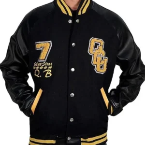 Justice League Cyborg Letterman Varsity Jacket