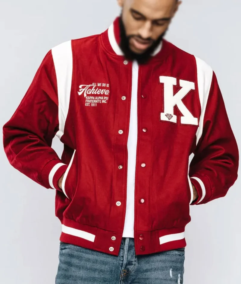Kappa Alpha Psi Worlds Greatest Frat Varsity Wool Jacket