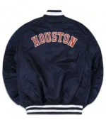 Kate Upton 2022 World Series Houston Astros Blue Jacket