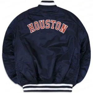Kate Upton 2022 World Series Houston Astros Blue Jacket
