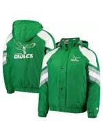 Kelly Green Philadelphia Eagles Pro Raglan Jacket