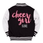 Kids Custom Cheerleader Letterman Jacket