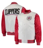LA Clippers White Jacket