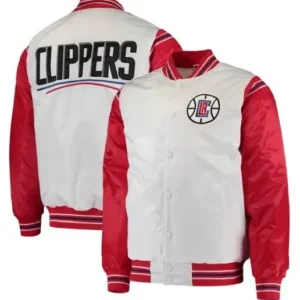 LA Clippers White Jacket