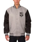 La Kings Gray And Black Jacket