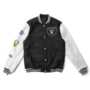 Las Vegas Raiders Super Bowl Champions Varsity Jacket