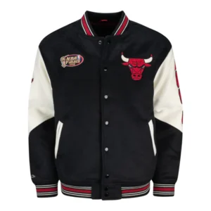 Legendary Chicago Bulls Mitchell & Ness Team History Jacket – 6-Time Champion