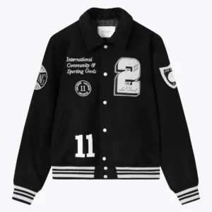 Les Deux Varsity Wool Jacket