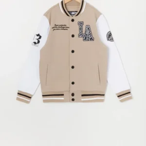 Los Angeles Embroidered Varsity Jacket