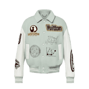 Louis Vuitton Leather Varsity Jacket