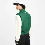 Louis Vuitton Mens Wool Green Varsity Jacket