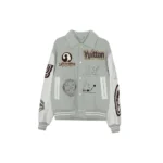 Louis Vuitton Mens Wool Varsity Jacket