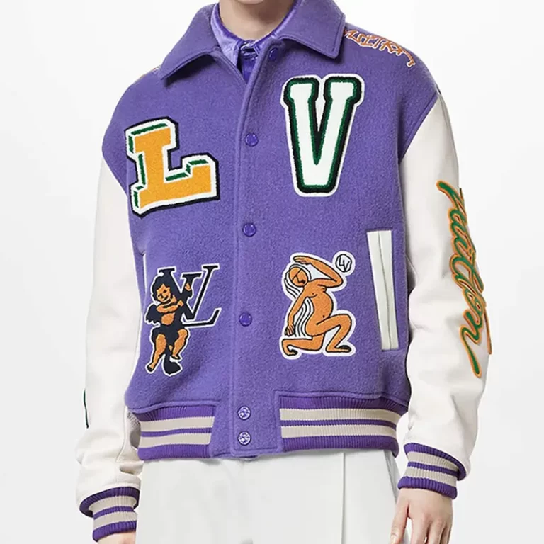 Louis-Vuitton-Purple-and-White-Varsity-Jacket-With-Leather-Sleeves-768x768 A$ap Rocky Lv Letterman Jacket