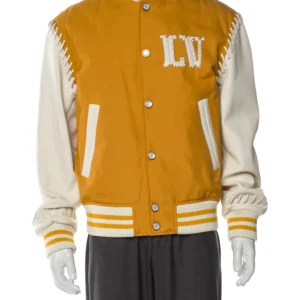 Shop the Louis Vuitton Signature Logo Varsity Jacket – luxury meets streetwear in this premium wool & leather varsity jacket. Iconic LV logo, timeless design, and unbeatable style. Perfect for men & women
