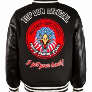 MILITARY BROTHERS VARSITY JACKET 