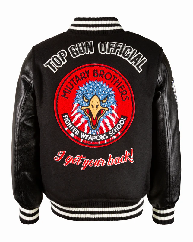 MILITARY BROTHERS VARSITY JACKET  MILITARY BROTHERS VARSITY JACKET