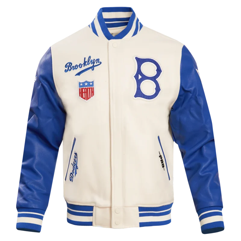 MLB Brooklyn Dodgers Retro Classic Wool Varsity Jacket