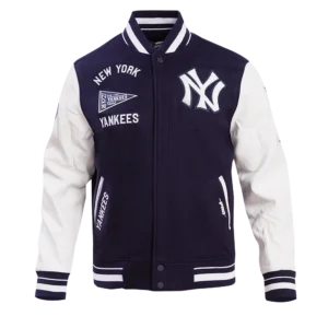MLB New York Yankees Retro Classic Wool Varsity Jacket