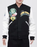 MLB Oakland Athletics Hometown Wool Men's Varsity Jacket