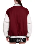 Maje-Be-Love-Maroon-And-White-Wool-And-Leather-Varsity-Jacket.webp