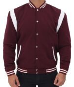 Maroon Varsity Jacket