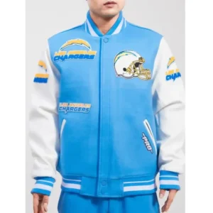 Mashup Los Angeles Chargers Varsity Jacket