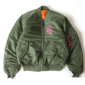 Kanye West Green Bomber Jacket