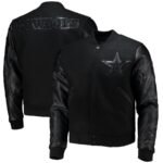 Mens-Black-Dallas-Cowboys-Full-zip-Varsity-Jacket.jpg Men's Black Dallas Cowboys Full-zip Varsity Jacket