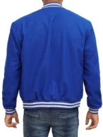Mens Blue Varsity Jacket