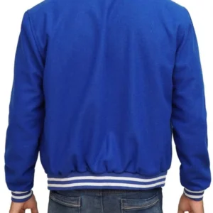 Mens Blue Varsity Jacket