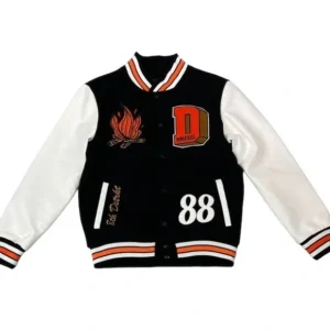 Mens Born To Be Different Varsity Jacket
