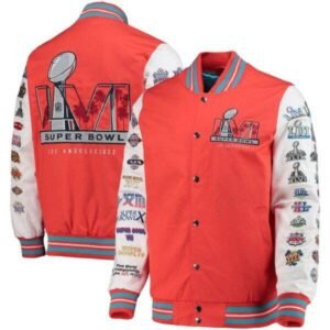 Mens Carl Banks Orange Super Bowl LVI Jacket