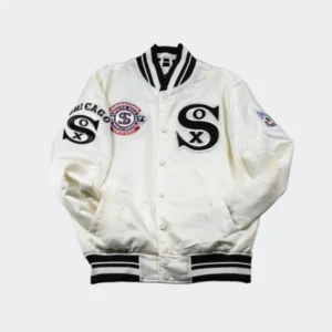 Mens Chicago White Sox 1917 Satin Jacket