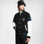 Men's Cotton Jersey Varsity Blouson