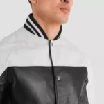 Men's Leather Varsity Jacket