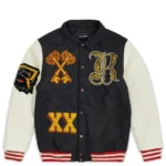 Mens Master Key Wool Varsity Jacket