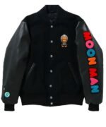 Mens Moon Man X Kid Cudi Letterman Jacket