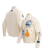 Mens Natural The Twilight Zone Full-zip Jacket