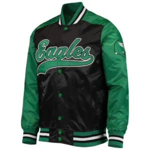 Mens Philadelphia Eagles Black Jacket