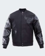 Mens Pro Standard Chicago Bulls Triple Varsity Jacket