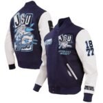 Mens Pro Standard Navy Jackson State Tigers Varsity Jacket