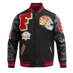 Mens San Francisco 49ers Mashup Wool Varsity Jacket