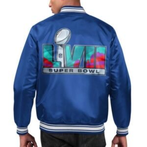 Mens Super Bowl LVII Starter Royal Locker Room Jacket