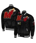 Miami Heat Mash Up Satin Jacket
