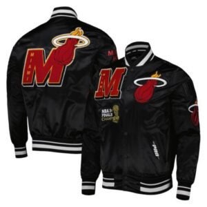 Miami Heat Mash Up Satin Jacket