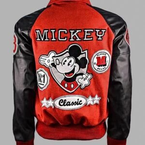 Mj Mickey Mouse Letterman Jacket